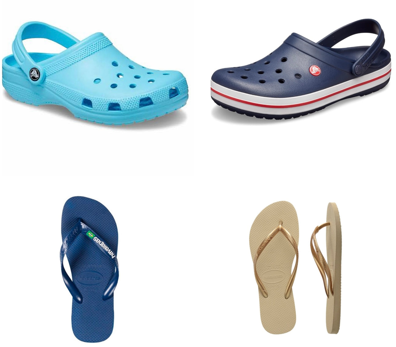Crocs & Thongs