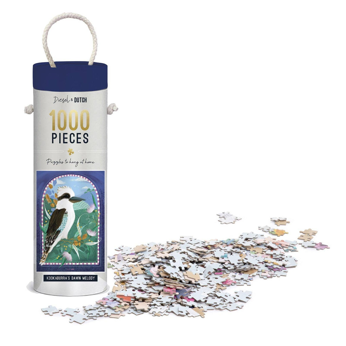 Diesel & Dutch - Kookaburra's Dawn Melody 1000pc Wall Jigsaw Puzzle