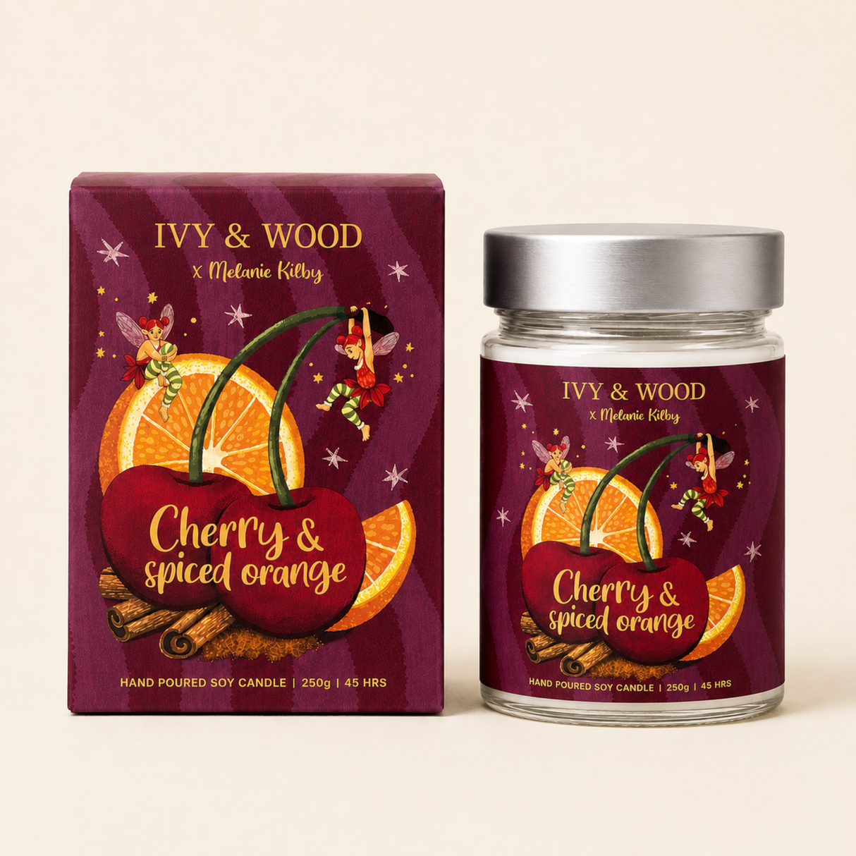 Ivy & Wood - Christmas Candle