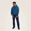 Ariat Mens Logo Hoodie Poseidon Heather