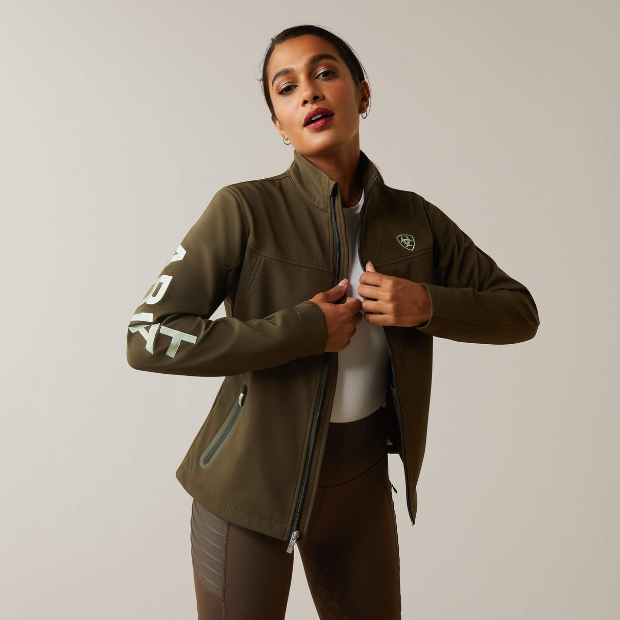Ariat New Team Softshell Jacket Deep Relic
