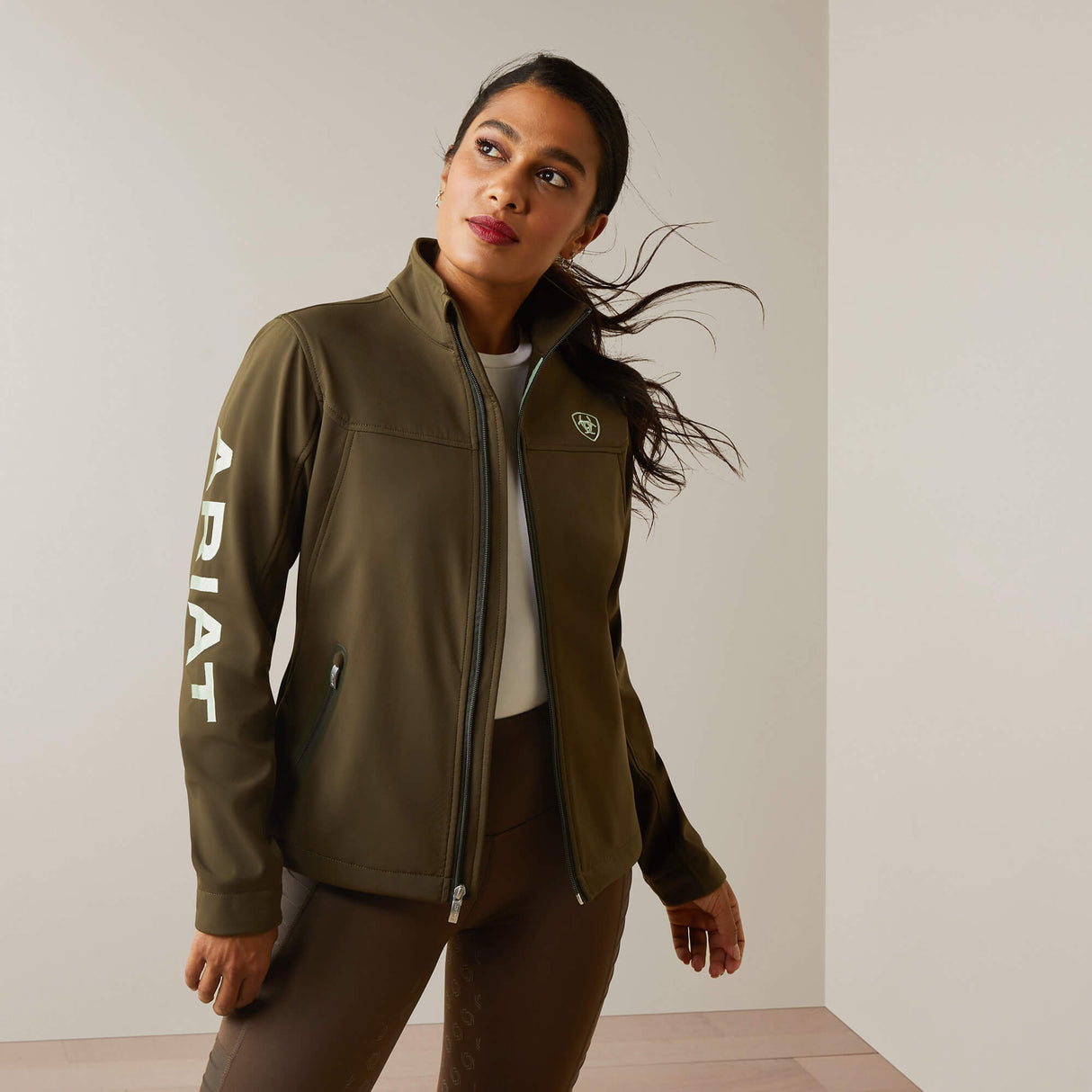 Ariat New Team Softshell Jacket Deep Relic