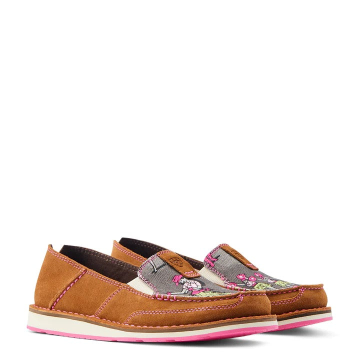 Ariat Ladies Cruiser Western Aloha - Nutty Bean/Hula Print