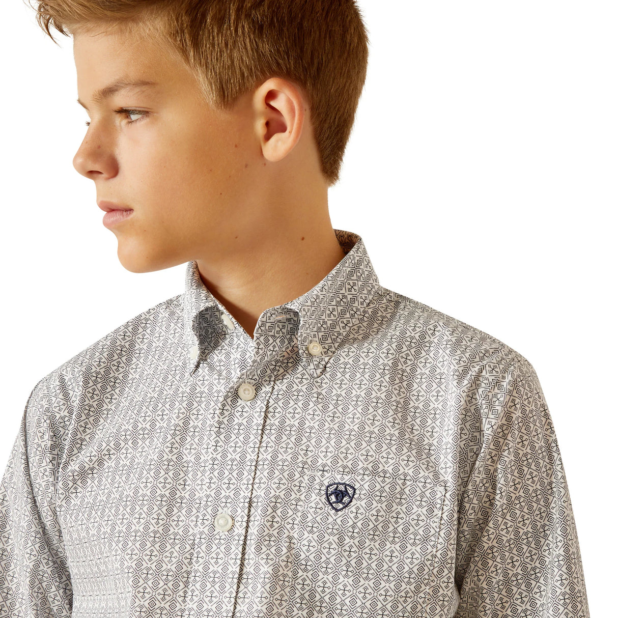 Ariat Boys Reign Long Sleeved Western Shirt