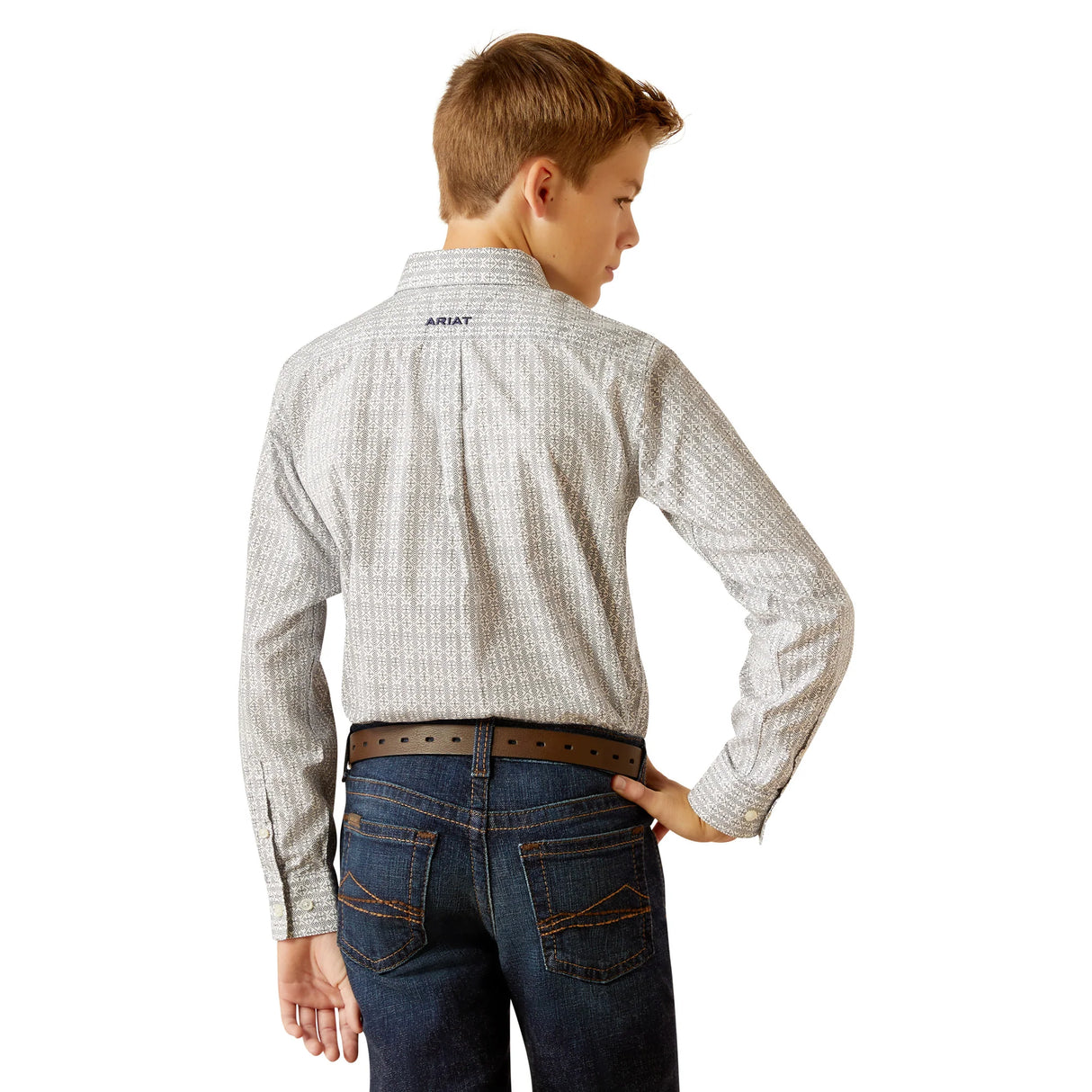 Ariat Boys Reign Long Sleeved Western Shirt