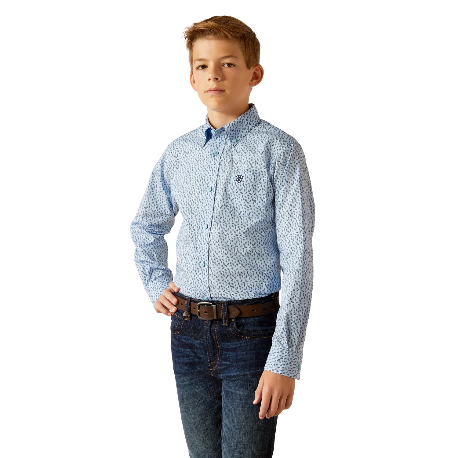 Ariat Boys Rowan Long Sleeved Shirt