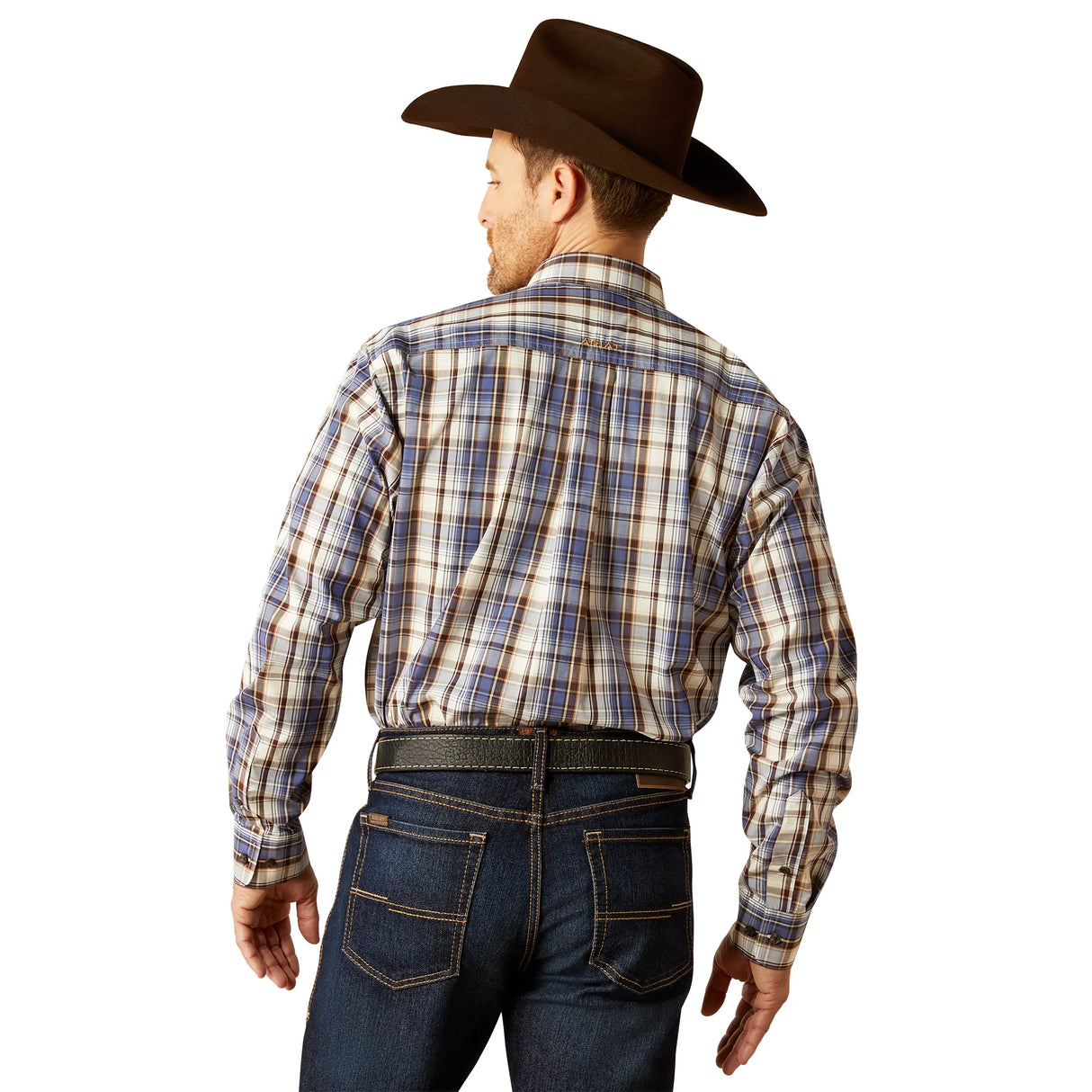 Ariat Men's Pro Series Cameron Classic Fit Shirt - Grey Blue - 10054042