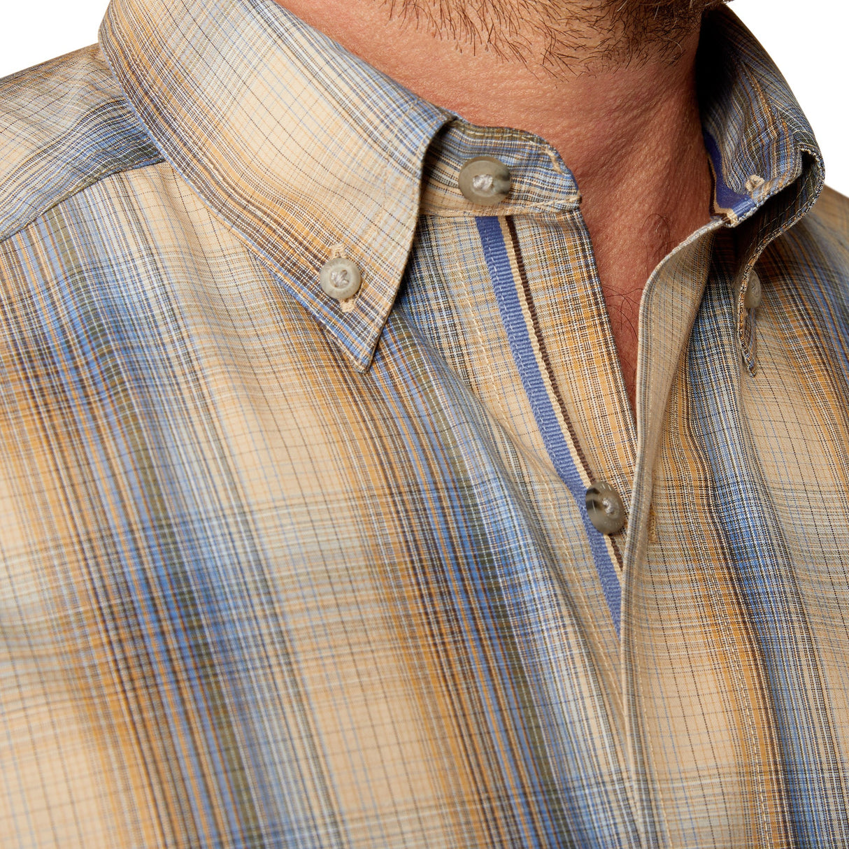 Ariat Mens Pro Series Casey Shirt - Khaki - 10054093