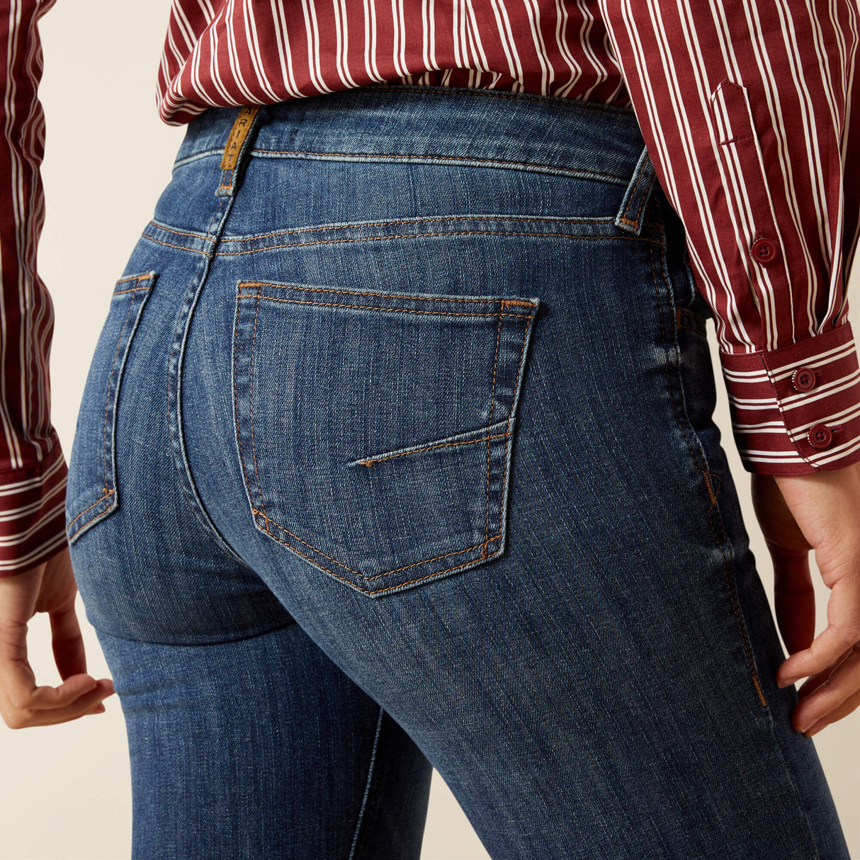 Ariat Ladies Bessie Perfect Rise Slim Trousers - Irvine - 10061727