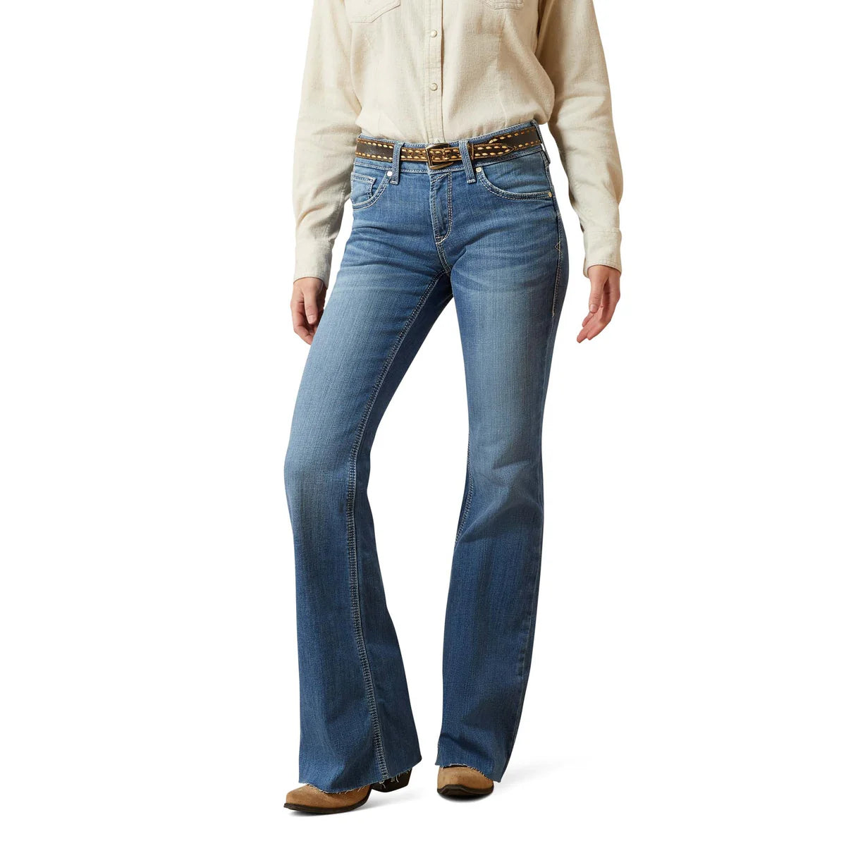 Ariat Ladies Perfect Rise Andrea Flare Jeans - 10065883