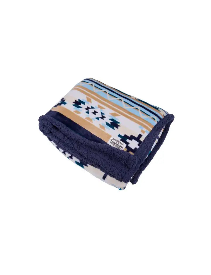 Pure Western Aztec Print Snuggle Rug