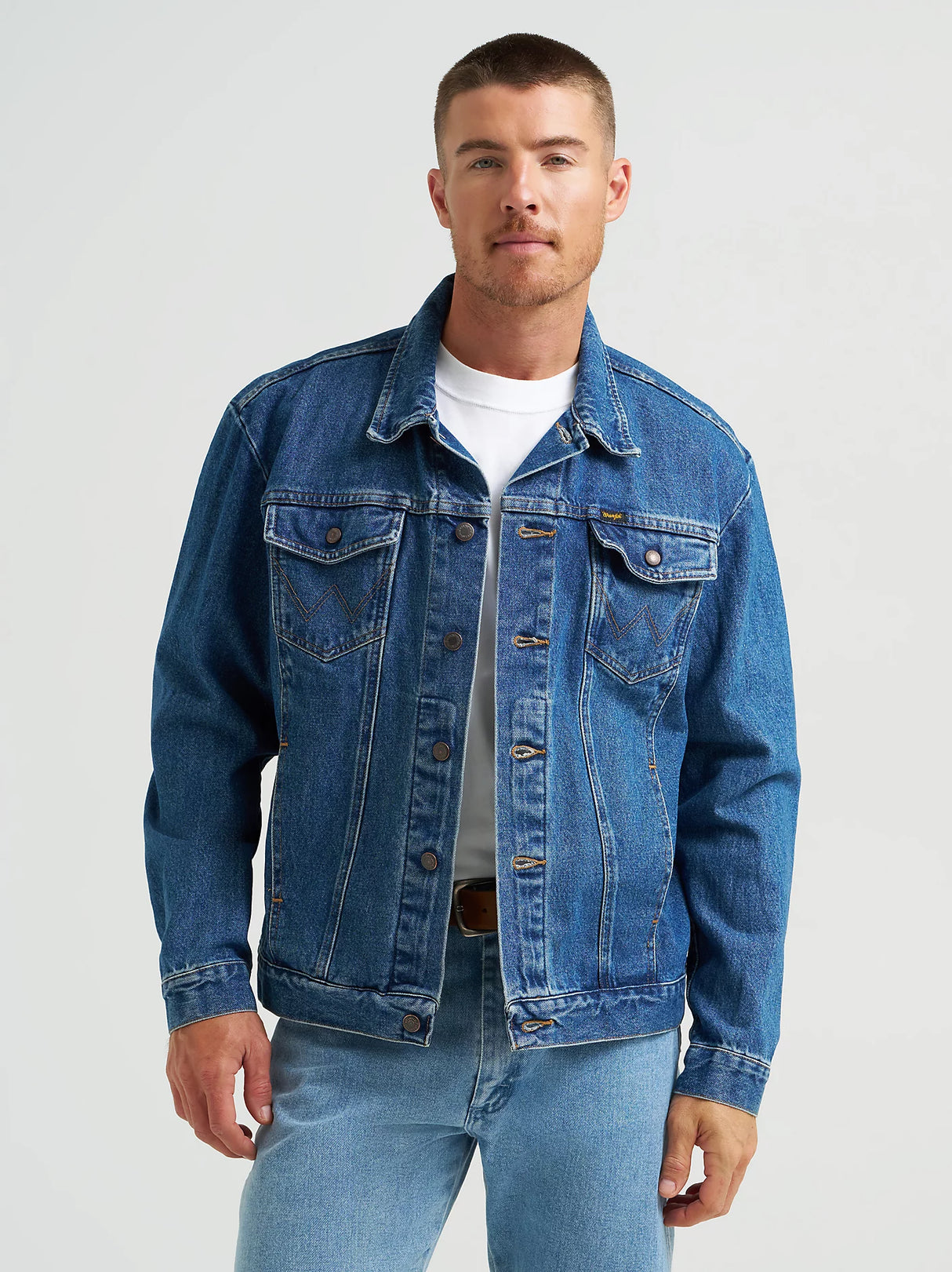 Wrangler Mens Classic Denim Jacket