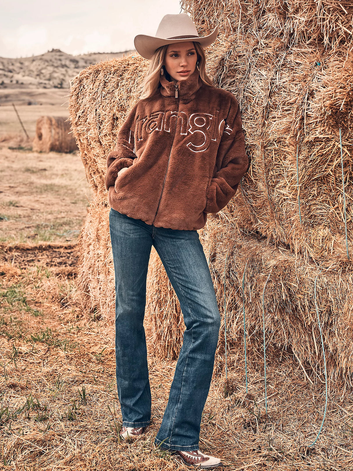 Wrangler Ladies Bespoke High Rise Boot Cut Jeans - 112359277