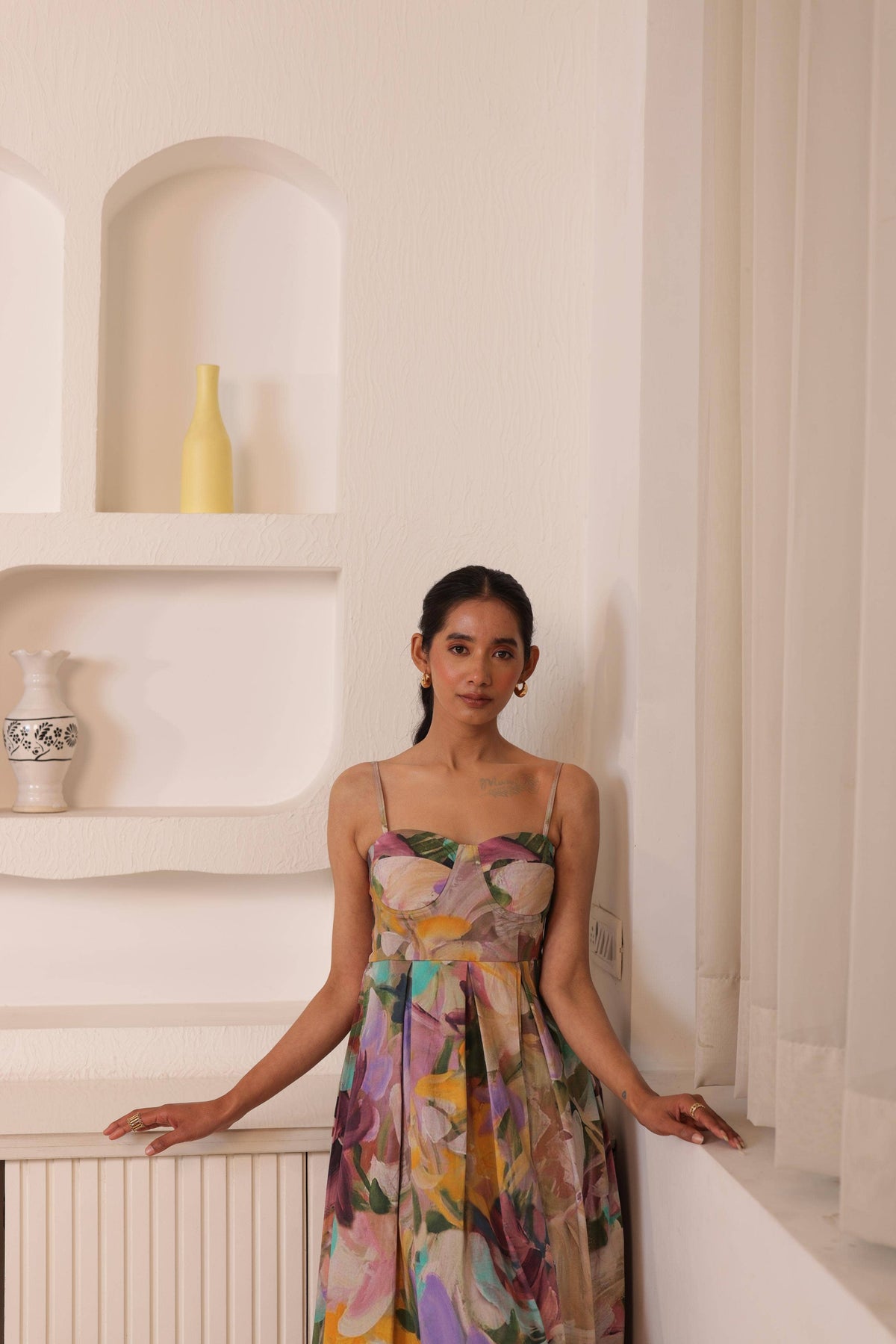 thr3letter - Claire in Nissar Padded Dress