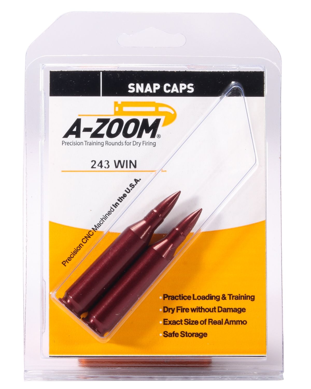 A-Zoom Metal Snap Caps Series A - 2 Pack
