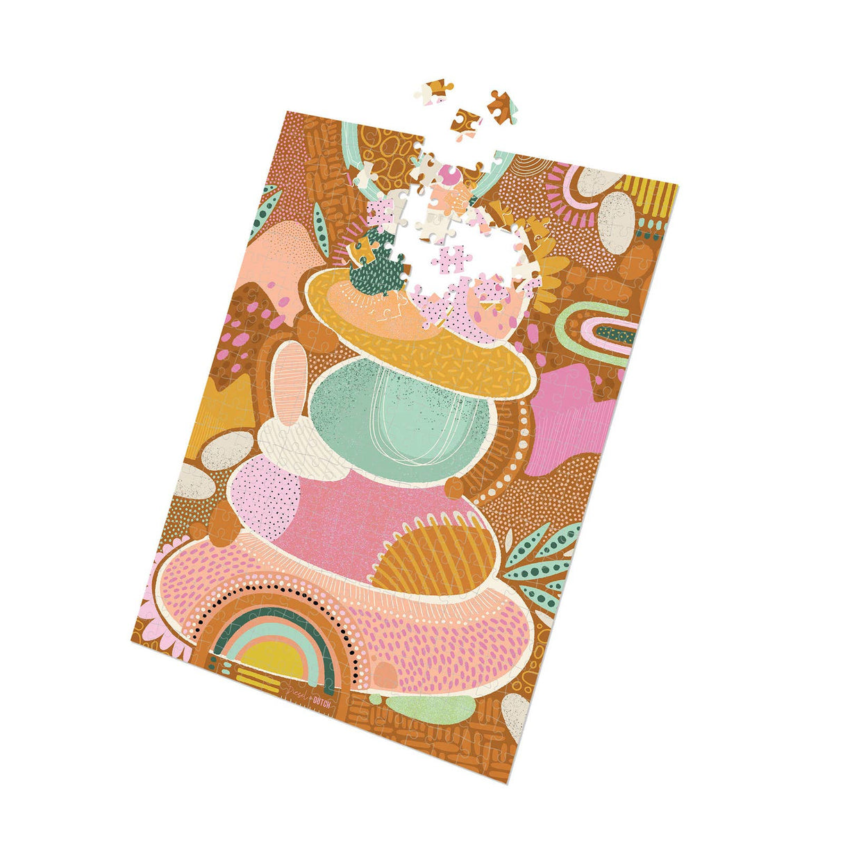 Diesel & Dutch Earth Stones 1000pc Wall Puzzle