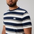 Canterbury Men's Fundamentals Striped T-Shirt - Navy/White/Green