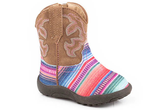 Roper Infants Cowbaby Glitter Serape
