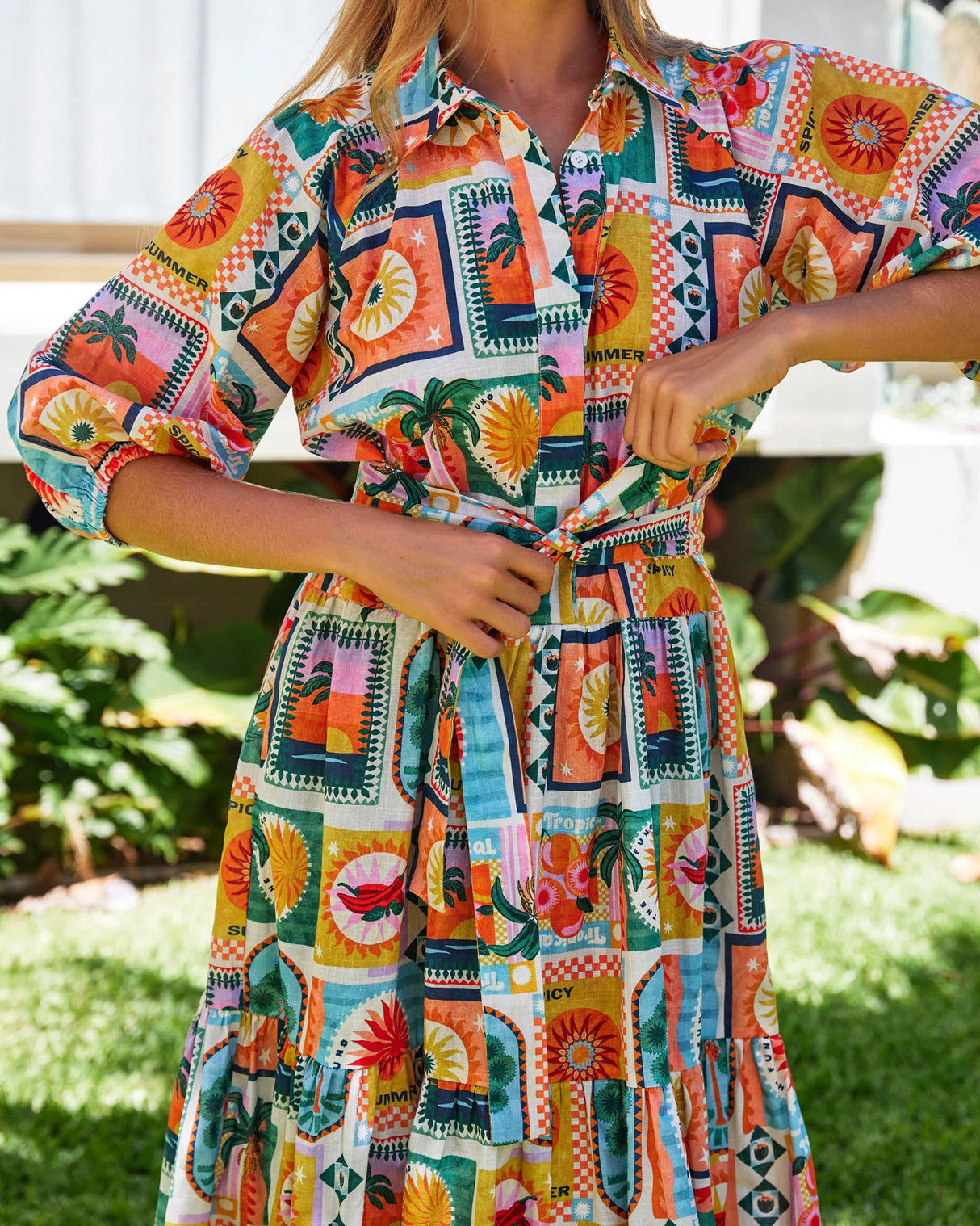 Walnut Ladies Tuscany Dress - Spicy Summer