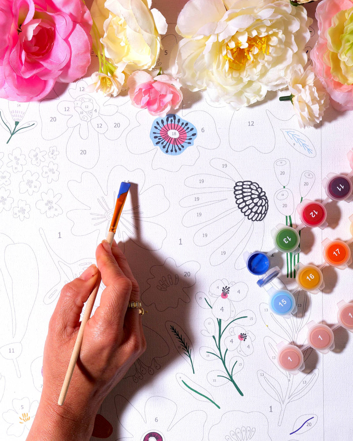 Journey Of Something AU & EU - Paint by Numbers - Pressed Flowers