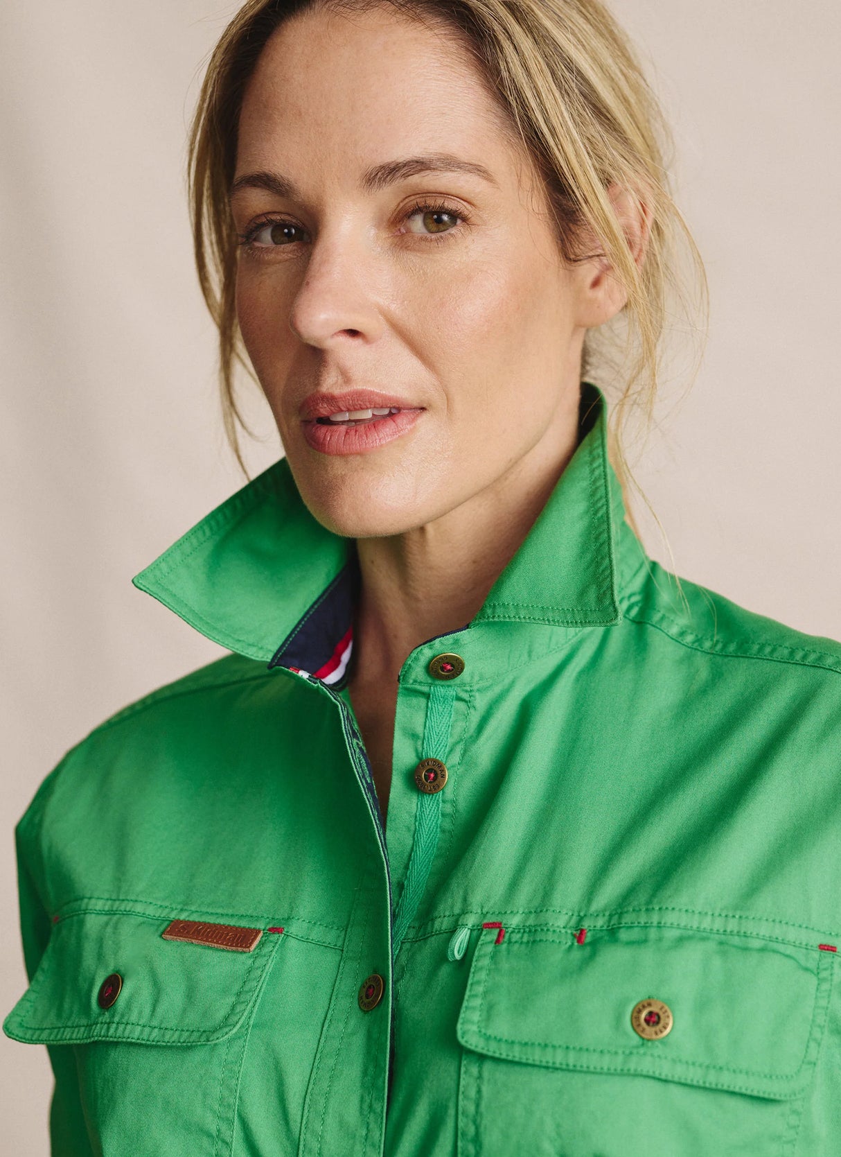 S.Kidman Ladies Spencer Full Button Work Shirt - 1SHW00132