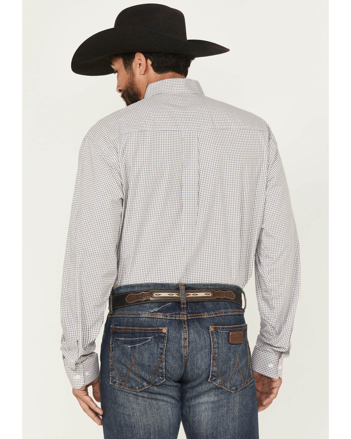 Cinch Men's Plaid Print Button Down Western Shirt - MTW1105883