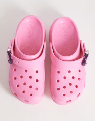 Crocs Classic Platform Clogs with Buckle