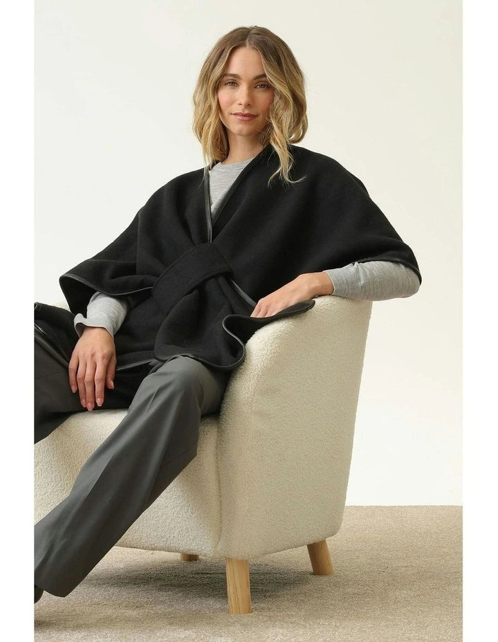Morgan & Taylor Jane Bias-Edged Poncho