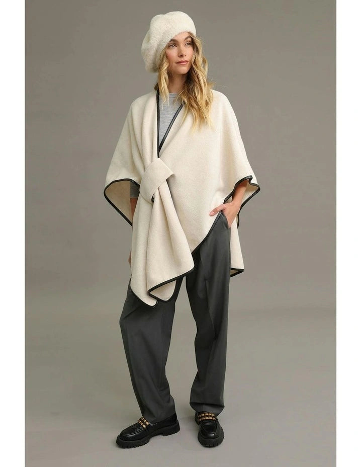 Morgan & Taylor Jane Bias-Edged Poncho