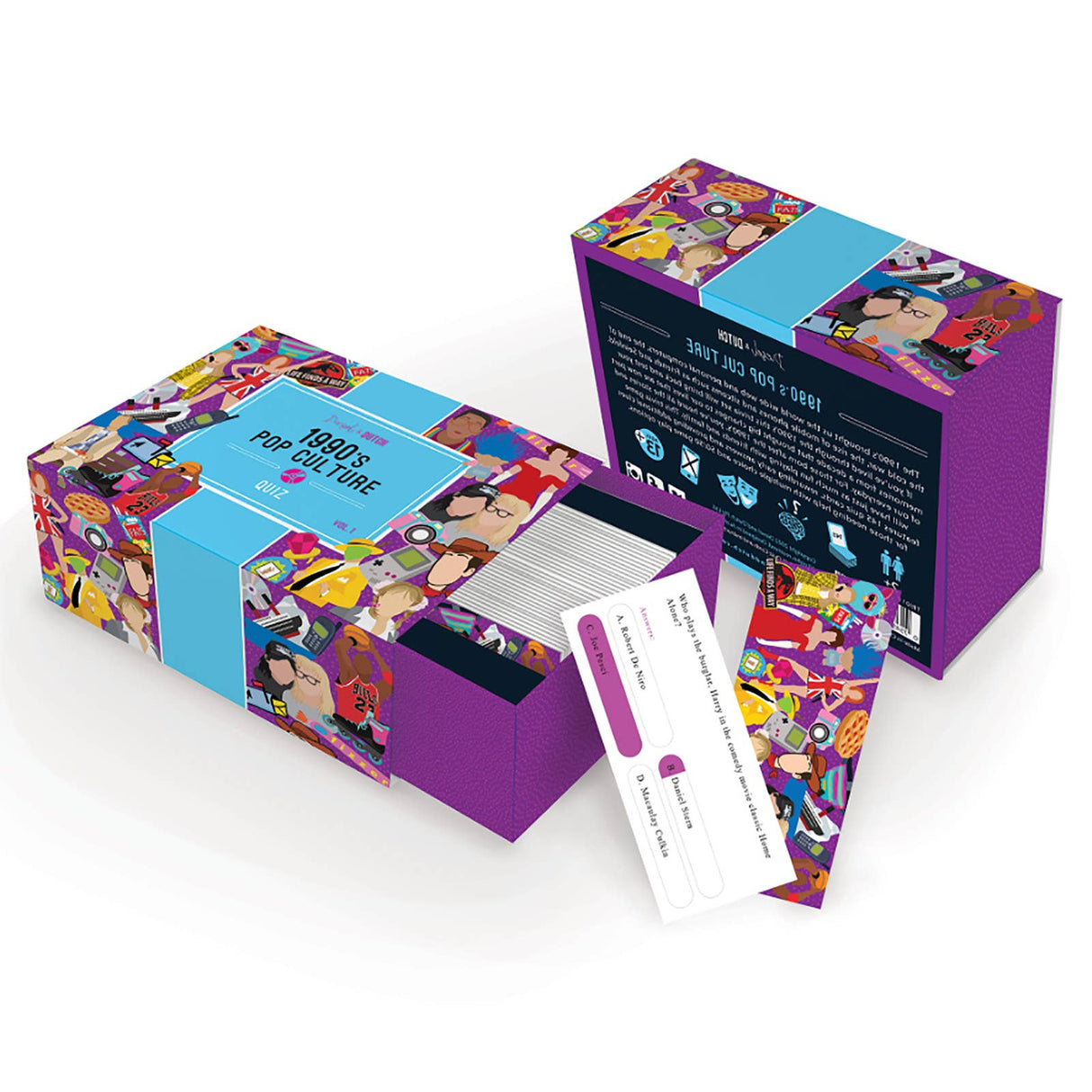 Diesel & Dutch 1990's Pop Culture Trivia Box