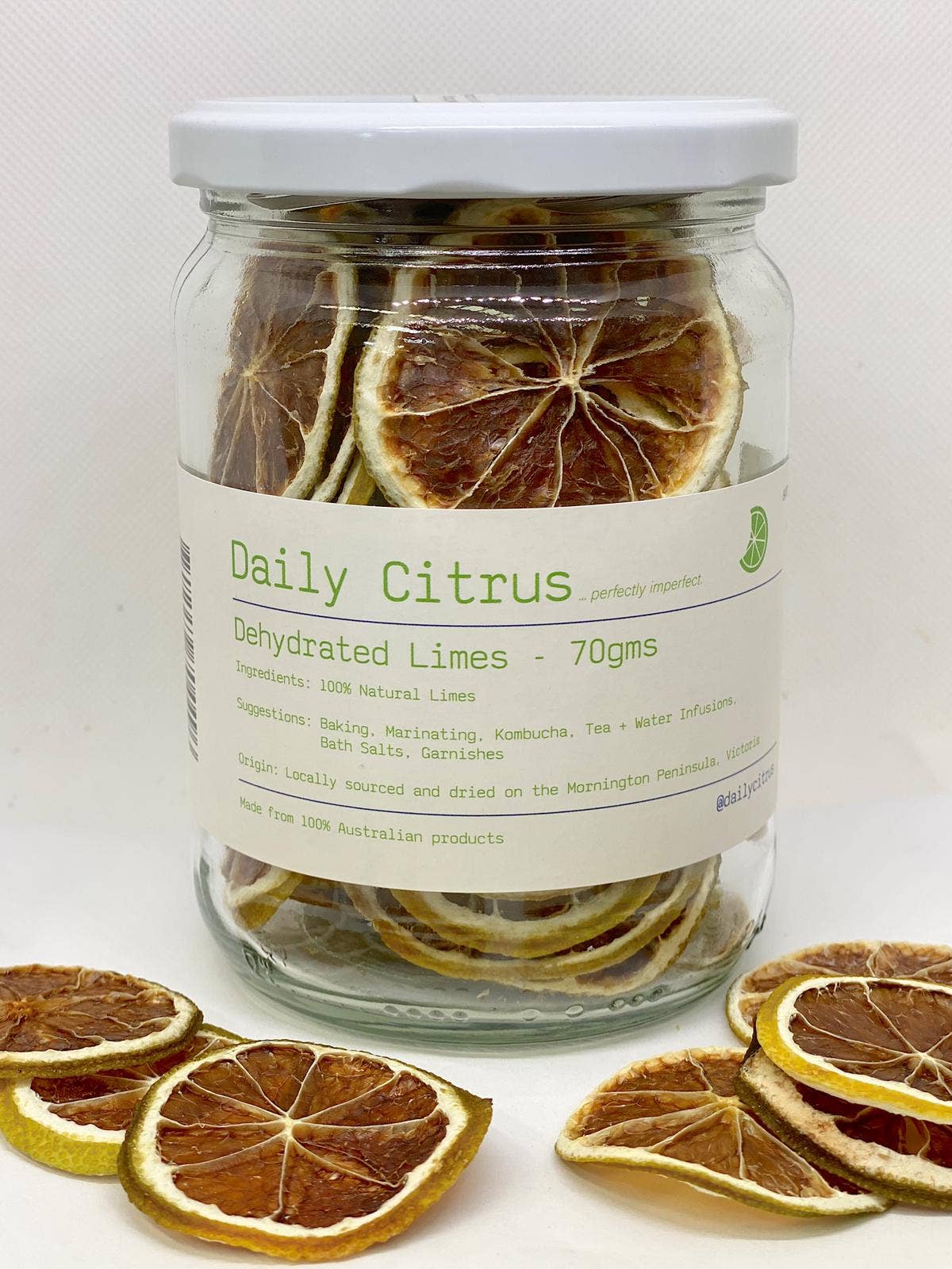 The Peel Thing - Daily Citrus - Imperfect Natural Dehydrated Lime
