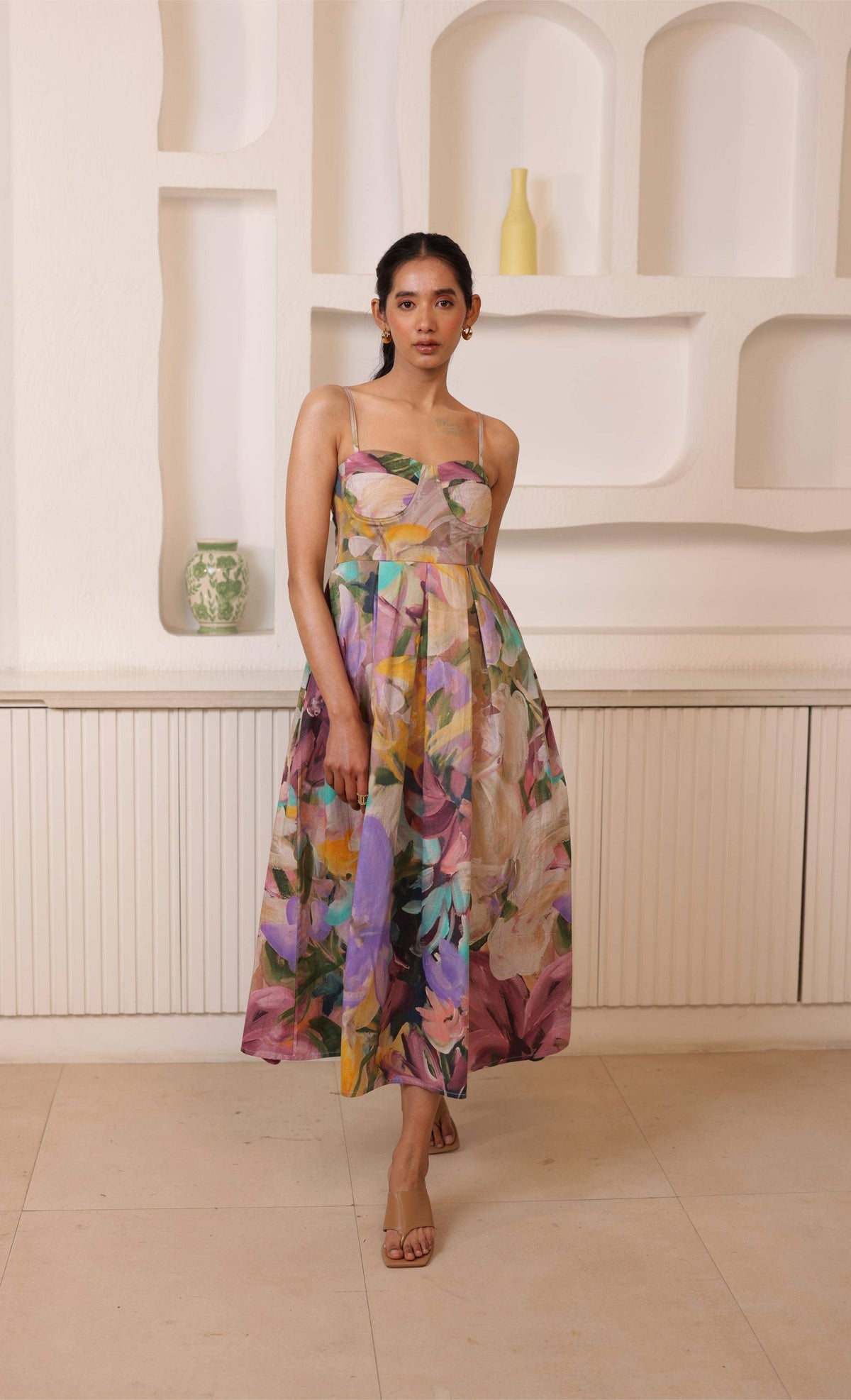 thr3letter - Claire in Nissar Padded Dress