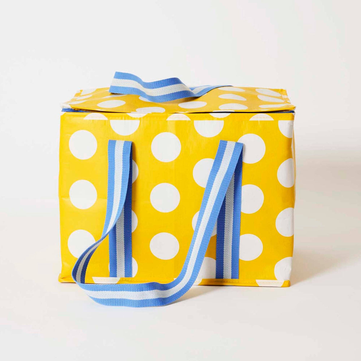 Project Ten Pty Ltd - Large Insulated Tote – Yellow Polka Dot