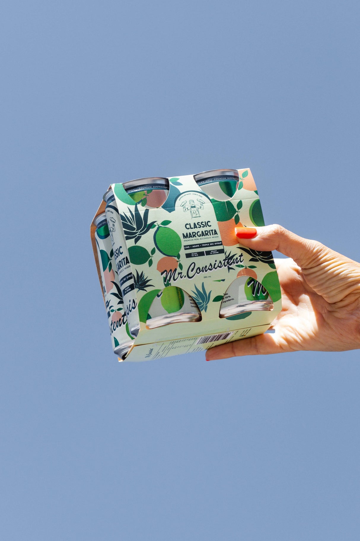 Mr Consistent Margarita 250 ml 4pack Cans