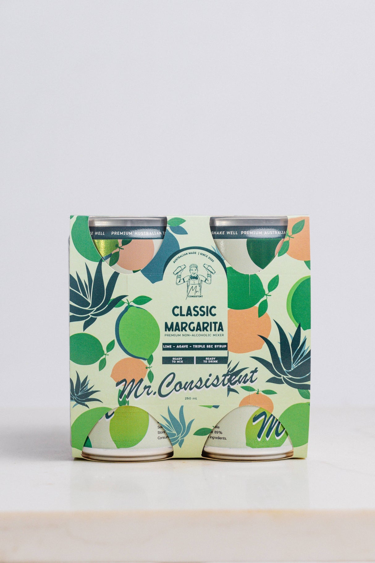 Mr Consistent Margarita 250 ml 4pack Cans