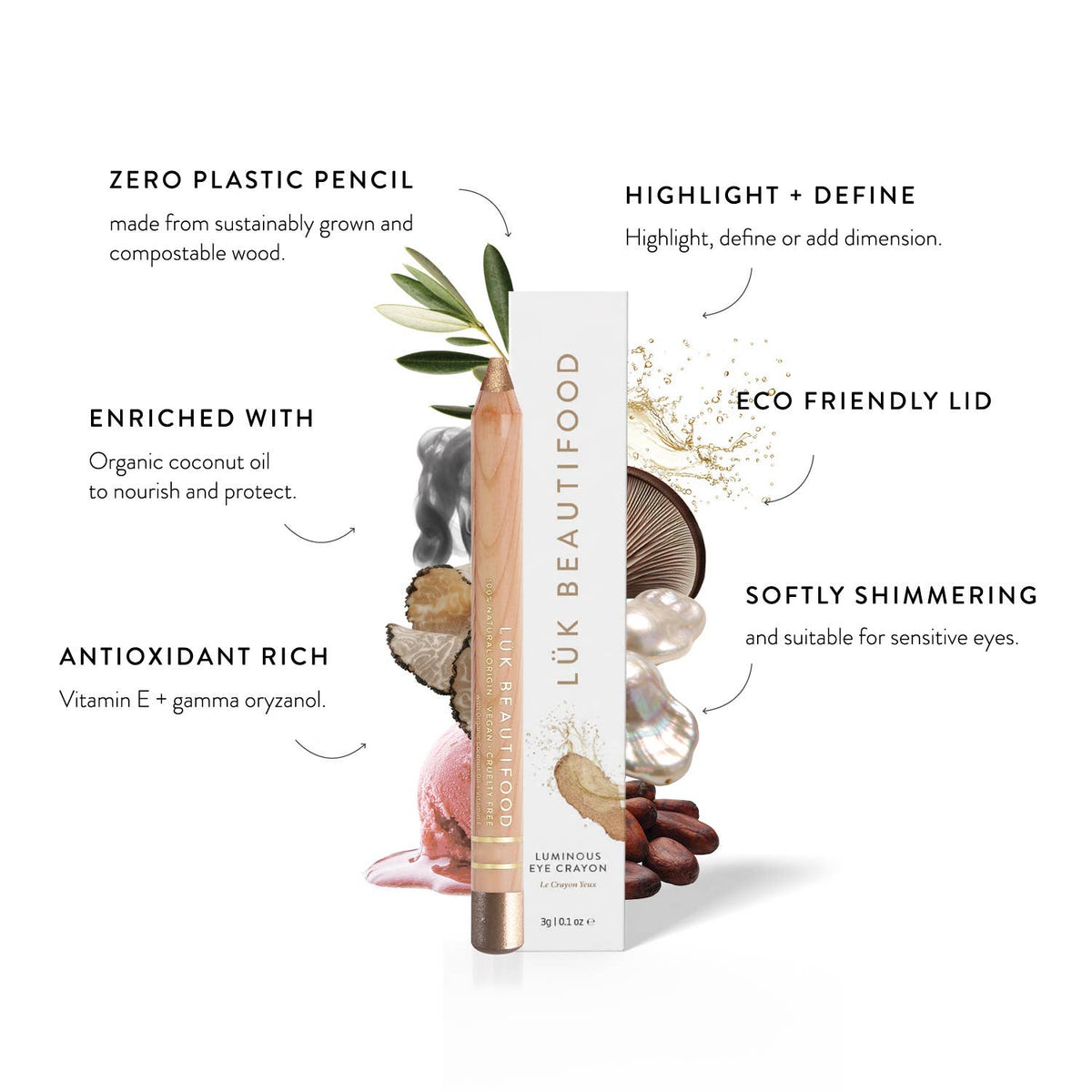 LÜK BEAUTIFOOD Luminous Eye Crayon