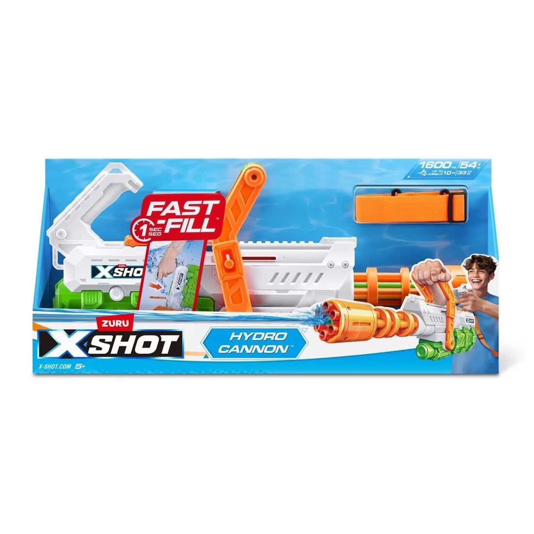 Zuru XShot Fast Fill Water Gun - Hydro Cannon