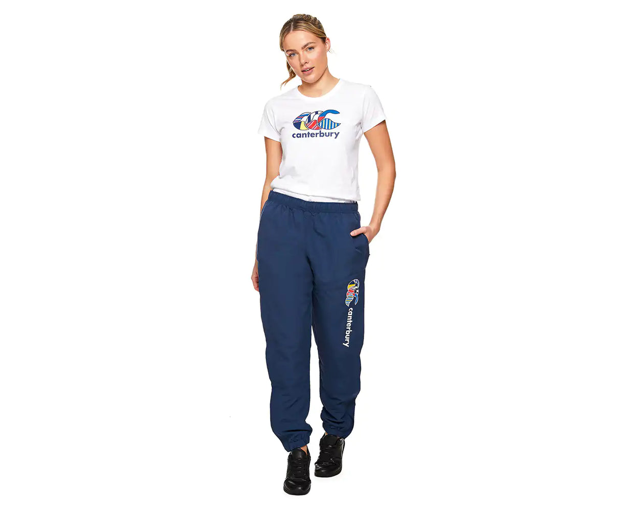 Canterbury Ladies Uglies Tapered Cuffed Stadium Pants - Dark Denim