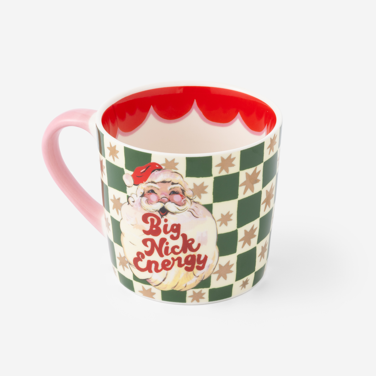 Eleanor Bowmer - Big Nick Energy Checkerboard Mug