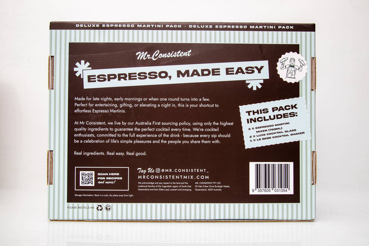 Mr. Consistent - Deluxe Espresso Pack