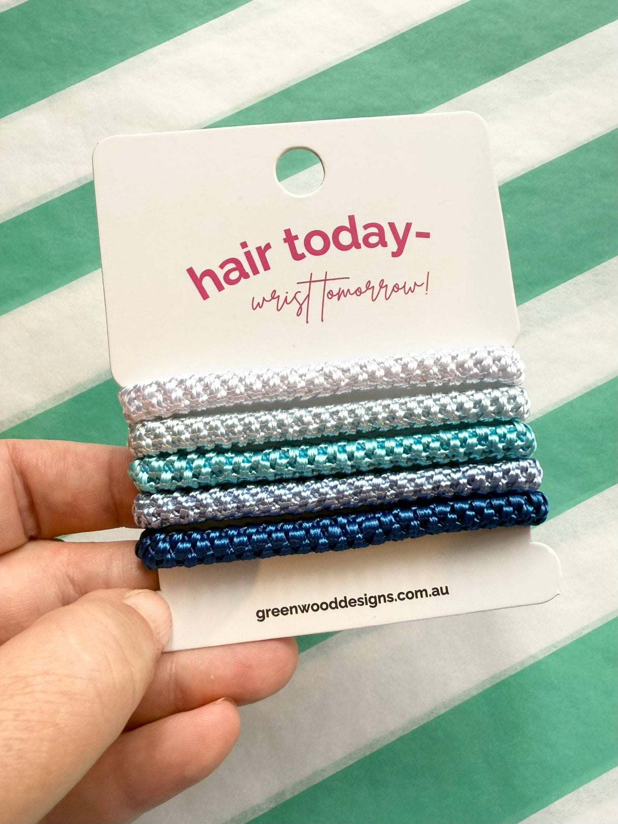 Greenwood Designs - Hair Elastics Pack - Bubblegum