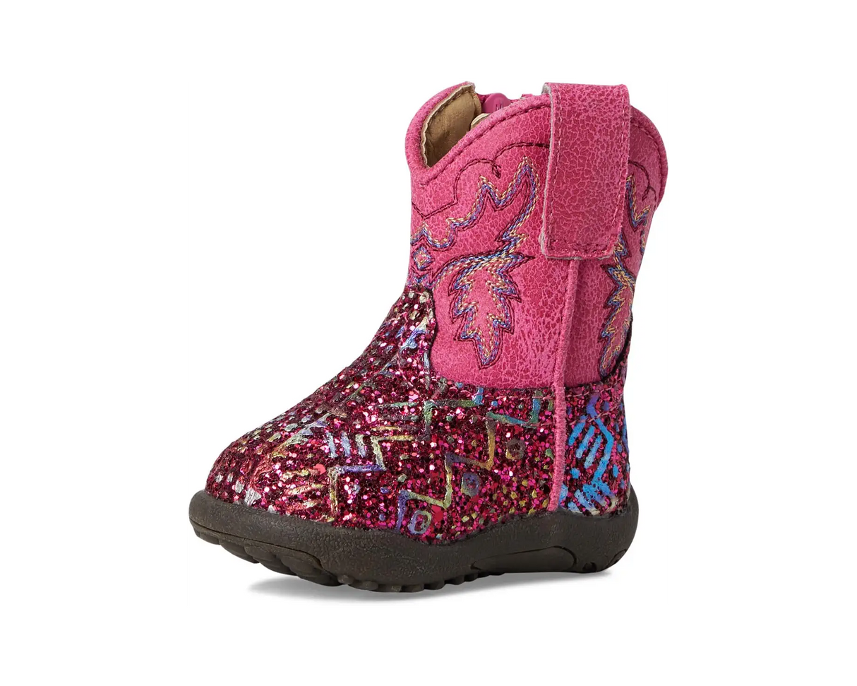 Roper Infants Cowbabies Glitter Aztec