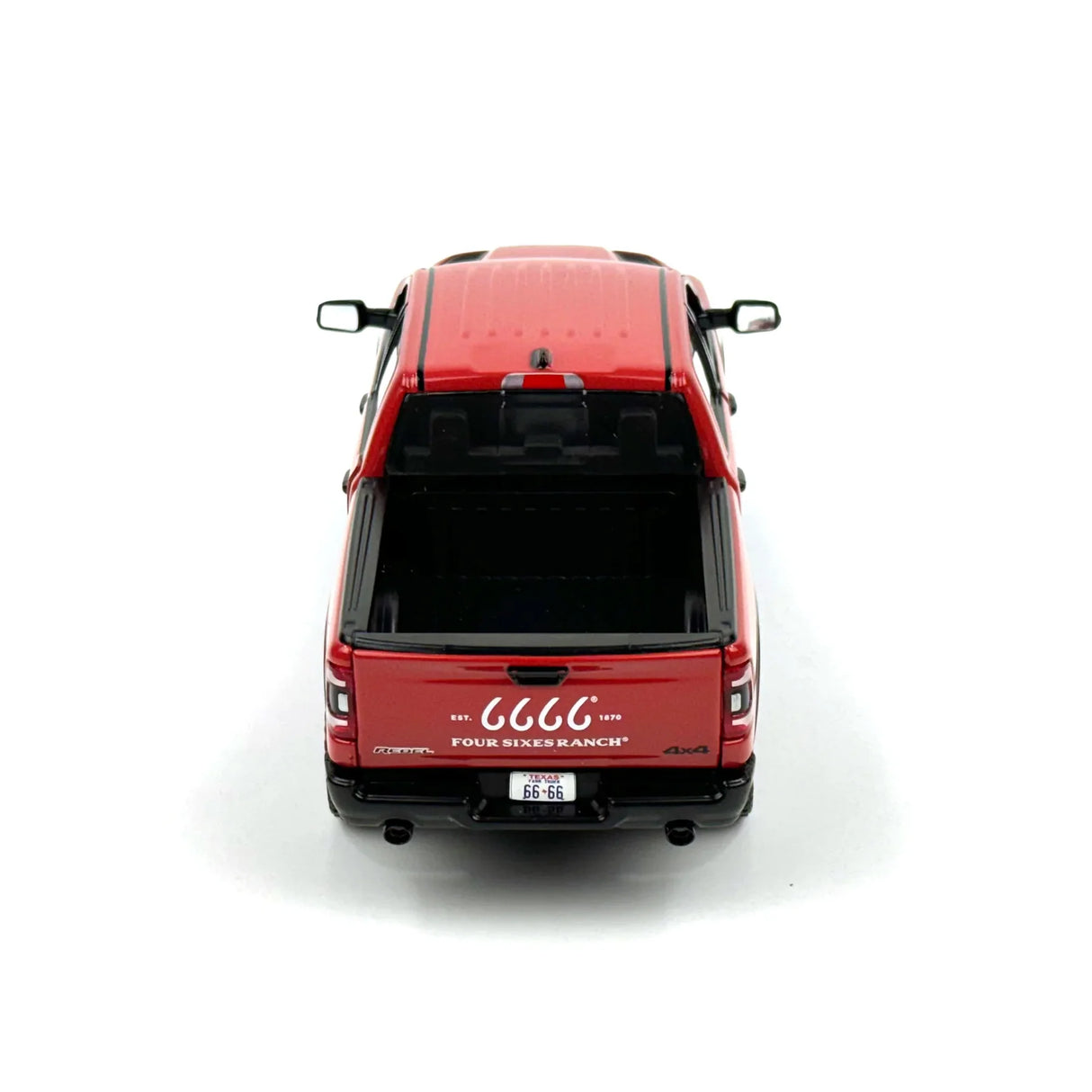 Big Country Toys 666 Ranch Ram 3500 Mega Cab Dually - Red