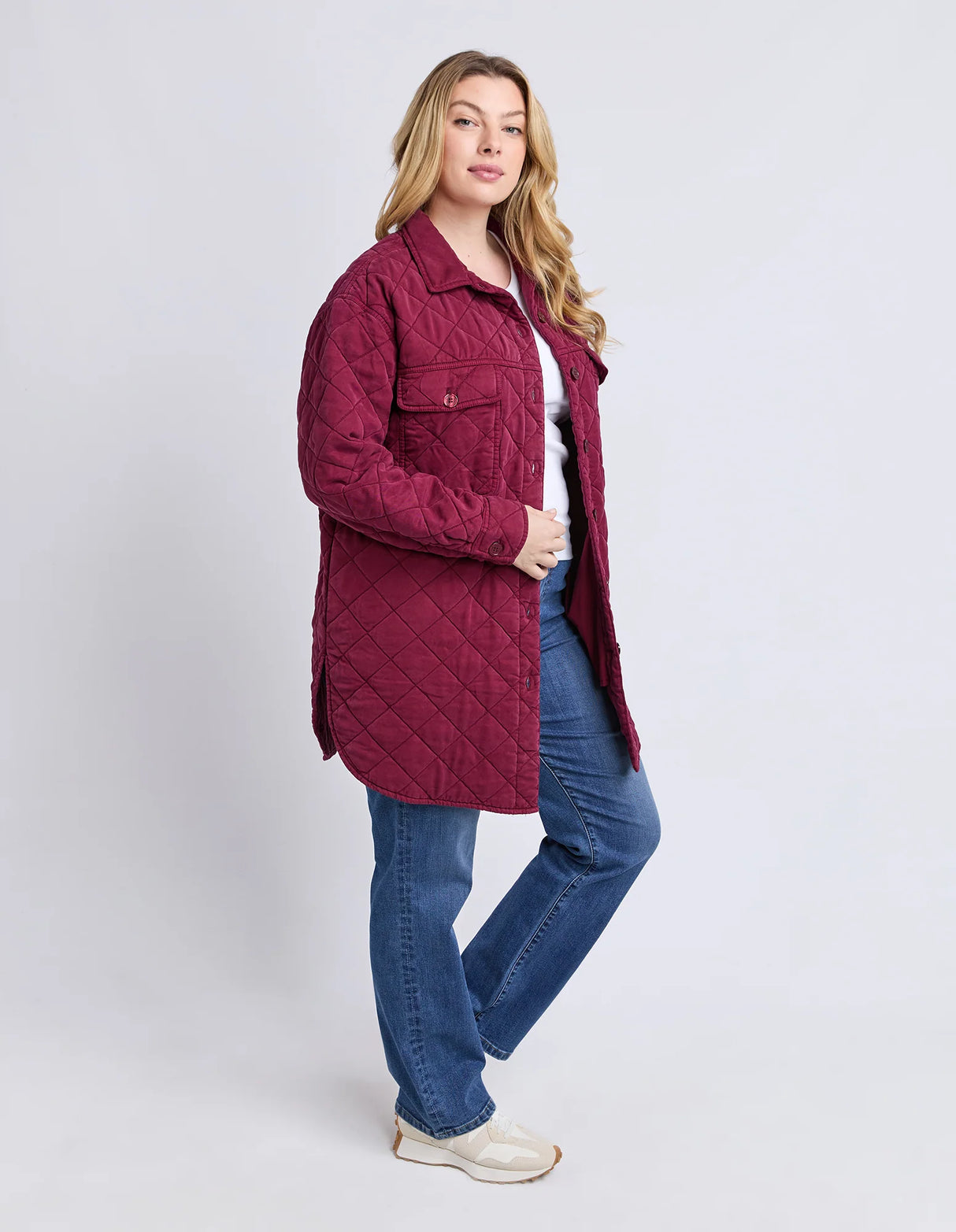 Elm Ladies Katie Quilted Shacket