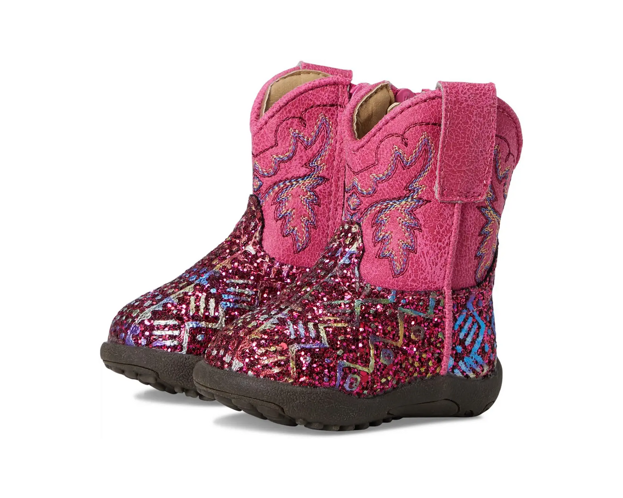 Roper Infants Cowbabies Glitter Aztec