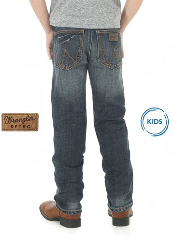 Wrangler Boys Retro Slim Straight Jean - 88BWZJM