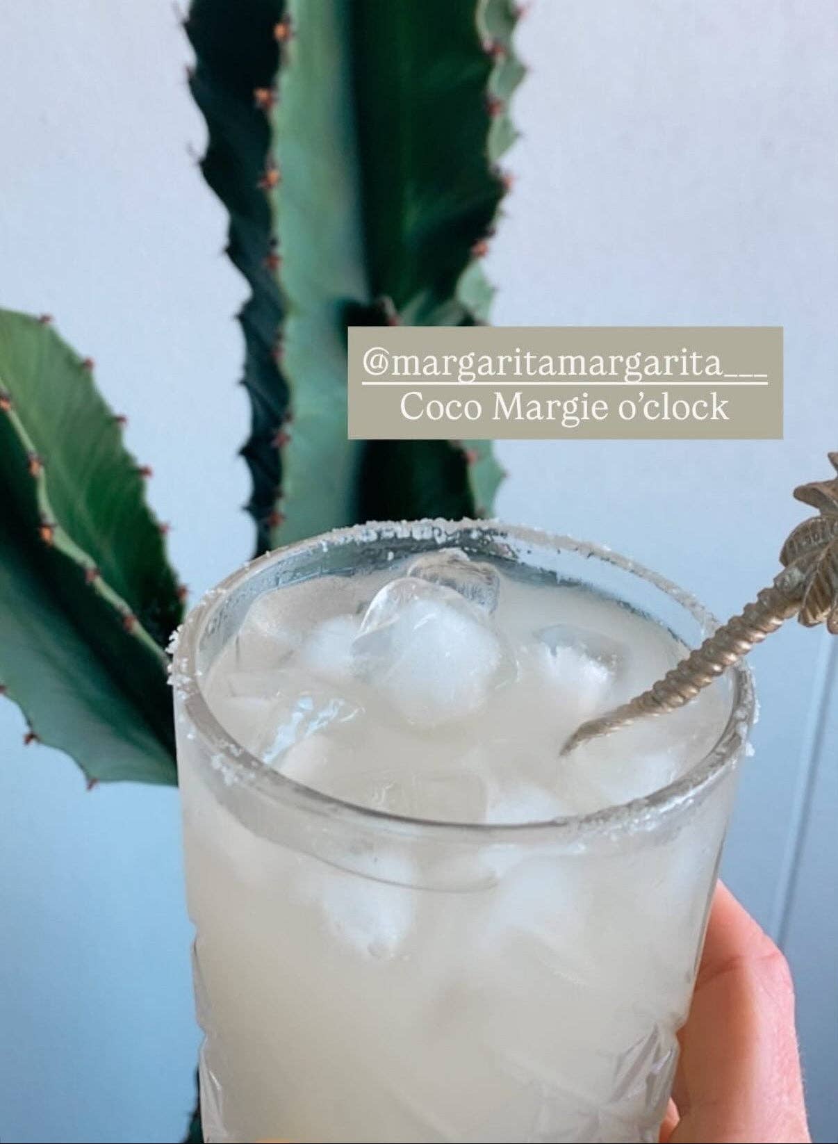Margarita Margarita - The Coconut Margarita Mix 1L - 15 Serves