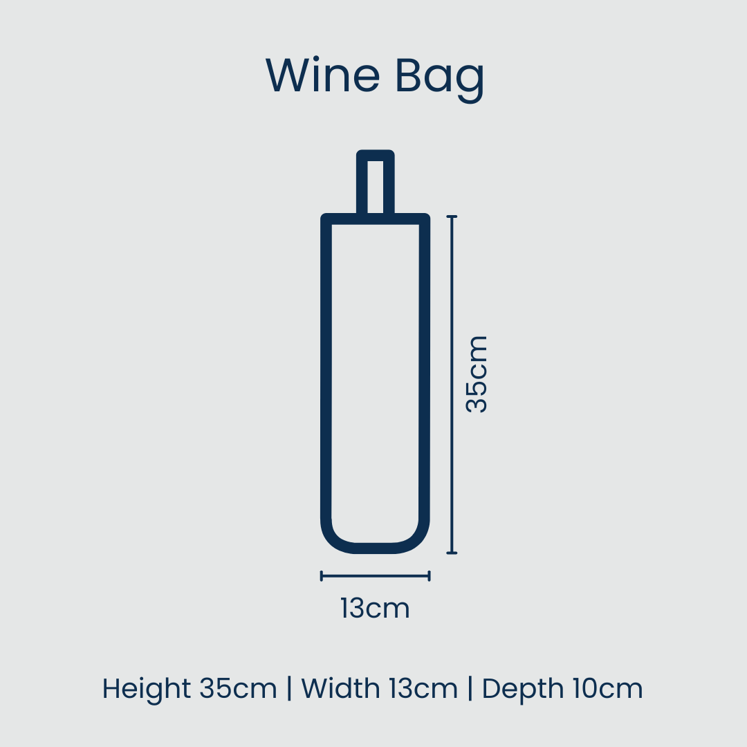 Project Ten Pty Ltd - Wine Bag – Hydrangea