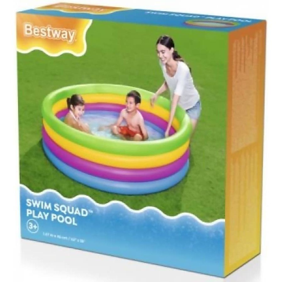 Bestway 4 Ring Swim Squad Play Pool