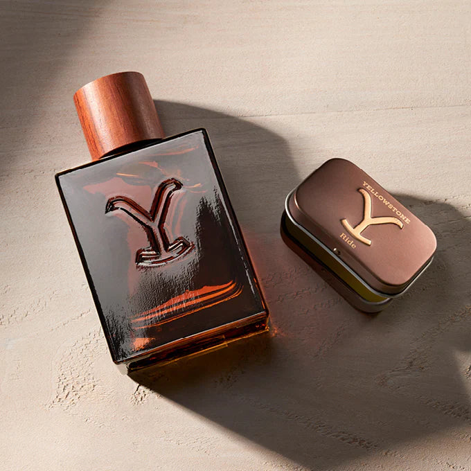 Tru Western Men's Yellowstone Ride Cologne & Solid Cologne Gift Set